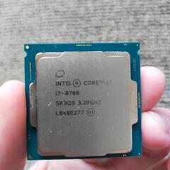 【中古】Intel core i7 8700