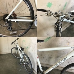 378□岐阜発　△ LOUIS GARNEAU / ルイガノ / AL6061 / クロスバイク / 24段変速 / 走行確認 / 防犯有り / 現状品　R5.8/21□