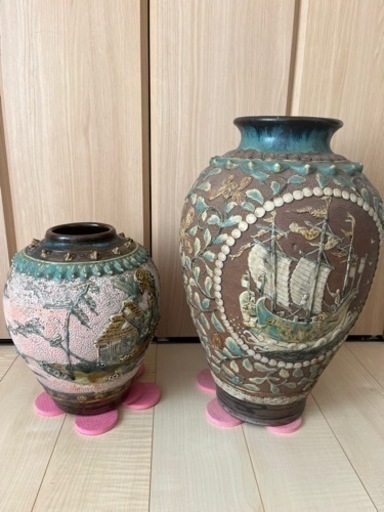 琉球　壺屋花瓶 2025年最新】Yahoo!オークション -沖縄 壺屋焼 花瓶の中古品