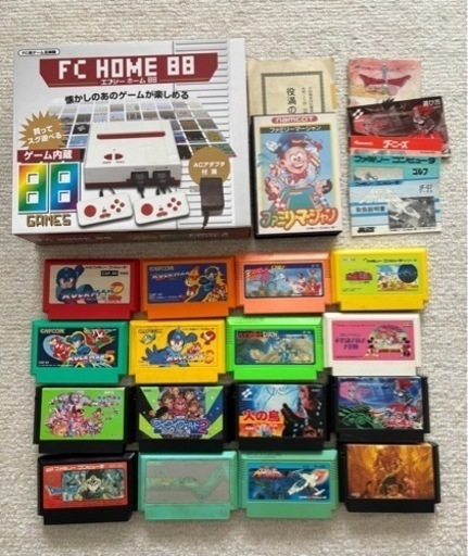 ファミコン互換機\u0026ソフト17本セット