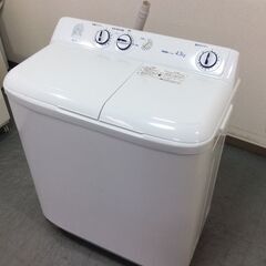 JT8854【Haier/ハイアール 4.5㎏二槽式洗濯機】美品...