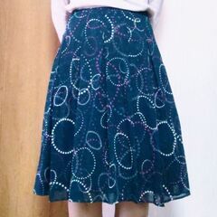 美品✨　レースフレアースカート  Size38