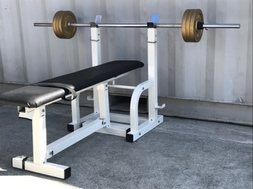 E382◇ベンチプレス◇トレーニングマシン◇筋トレ◇BODYMAKER◇5kg×6個◇最大50kg