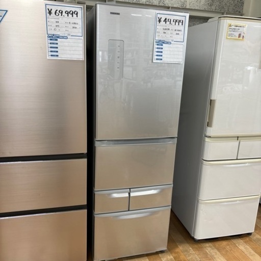 (M230919b-1) TOSHIBA GR-436G 東芝 ノンフロン冷凍冷蔵庫 410L 2016年製 ❄️ 5ドア ファミリータイプ 大容量冷蔵庫  ★ 名古屋市 瑞穂区 リサイクルショップ ♻️ こぶつ屋