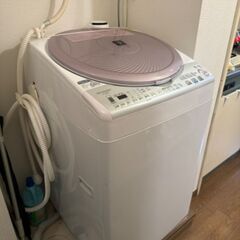 シャープ SHARP 電気洗濯乾燥機 ES-TX820 8kg