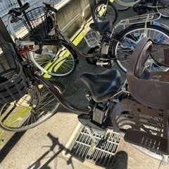 2台セット 自転車 電動アシスト自転車 新品未使用1台 中古1台 セット
