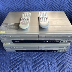 DX ビデオDVDレコーダー　DVR-120V 2台セット