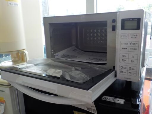 ID374294　フラット式電子レンジ黒（２０２３年ハイアール製） Haier（ハイアール） 電子レンジ 2023年製 KS-MW22F18 フラット庫内