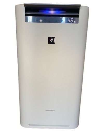 2019年製シャーププラズマクラスター2500 加湿空気清浄機 KI-JS70-W ホワイト(0524c)