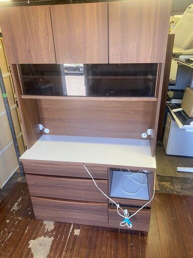 家具　食器棚　キッチンボード　120cm