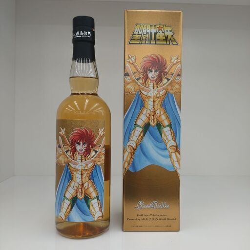 長濱蒸溜所  聖闘士星矢ウイスキーシリーズ ライブラ堂虎 700ml 43度数 未開栓