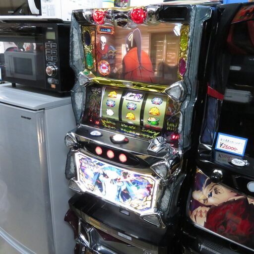 パチスロ実機 オーバーロード 絶対支配者光臨 コイン不要機付き スロット機 |江別市のリサイクルショップドロップ