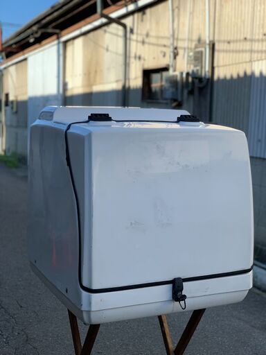 ♪ 大型　デリバリーBOX　リアボックス　鍵付き 　ジャイロキャノピーより取り外し　TA03　現状品/配達可 ♪