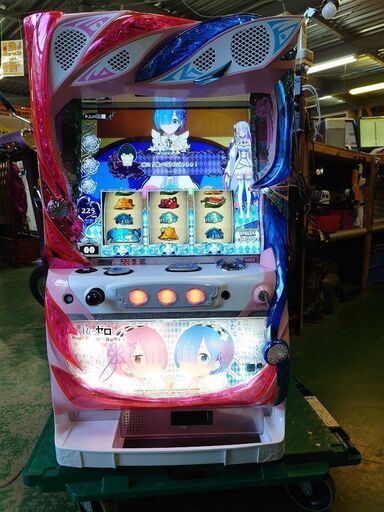 【愛品倶楽部柏店】大都技研 Re:ゼロから始める異世界生活 6号機 AT スロット実機　在庫2台