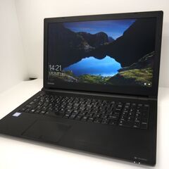 お渡し済み】東芝 Windows10 15.6型ノートPC 第7世代Corei5 + SSD +