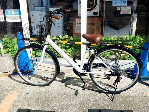 サイモト 26インチ外装6段 自転車