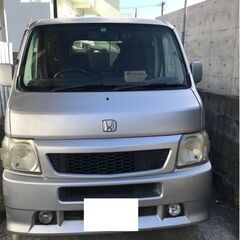 ホンダ　バモス　ターボ　貨物使用で車中泊や釣り、仕事に最適…