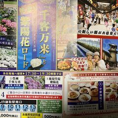 あじさい＆中華＆豊洲　バスツアー参加者募集　JR鎌取駅出発　７月...