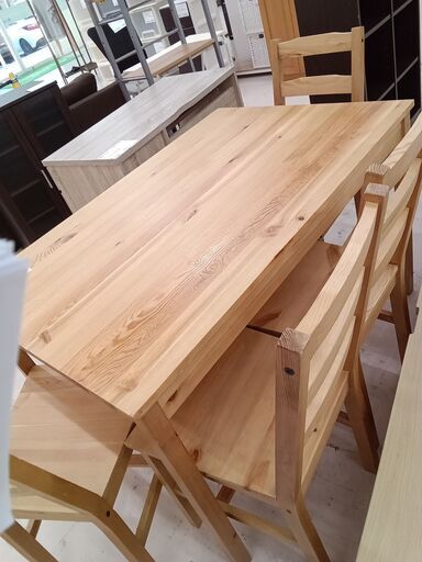 17080 IKEA ダイニングテーブルセット 3点セット ◇大阪市内・東大阪市