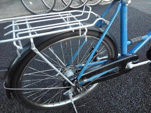 中古自転車3074 前後タイヤ新品！ ヴィンテージ 1980年代 24