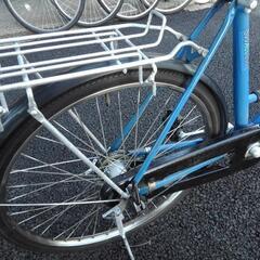 中古自転車3074 前後タイヤ新品！ ヴィンテージ 1980年代 24 