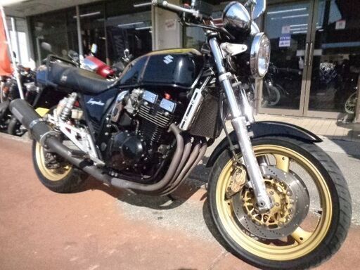 NO.5020　ＧＳＸ４００インパルス－２ (IMPULSE)　ＧＫ７ＣＡ　水冷４サイクル４気筒エンジン　ＷＲ’Ｓマフラー　純正ブレンボキャリパー　ブラック　☆彡