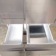 MITSUBISHI 三菱 ノンフロン冷凍冷蔵庫 6ドア MR-JX60C 動作確認済み