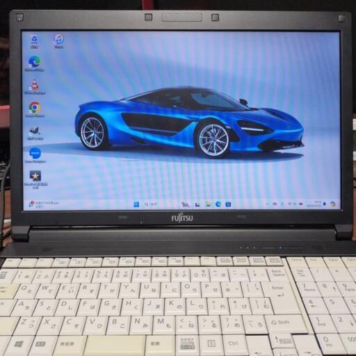 【成約 5/30 11時 お渡し】富士通 LIFEBOOK SSD ノートパソコン Windows11 Office