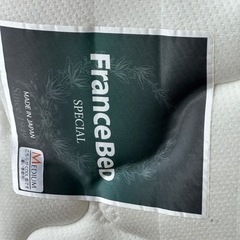 フランスベッド/ダブルベッド(フレーム込)/定価12万