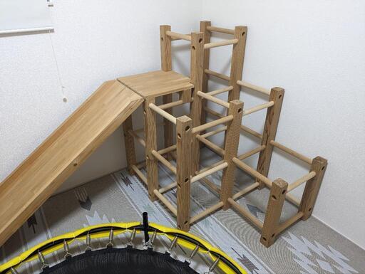 木製ジャングルジム