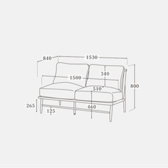 (お取引き中)モモナチュラル　ソファ