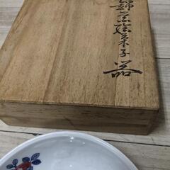 未使用品今泉今右衛門 今右衛門窯  色鍋島　菓子皿　深皿