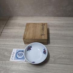 未使用品今泉今右衛門 今右衛門窯  色鍋島　菓子皿　深皿