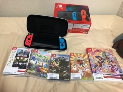 Switch ソフト付き　ほぼ新品