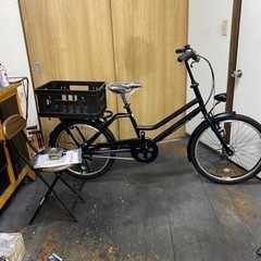 中古自転車3291 ブリヂストン トートボックス TBL3T5 24×22インチ