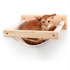 猫用 木製 ハンモック