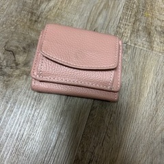 折り財布　ピンク 