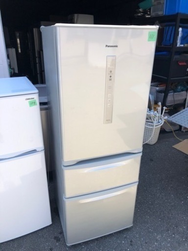 NO 111❗️福岡市内配送無料 パナソニック Panasonic 冷蔵庫(321L・右開き)3ドア エコナビ機能搭載 シャイニングシルバー NR-C32DM-S