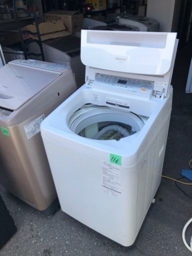 NO 116❗️ 福岡市内配送設置無料 パナソニック Panasonic 全自動洗濯  