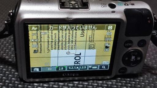 CANON EOS M ミラーレス一眼 本体＆充電器