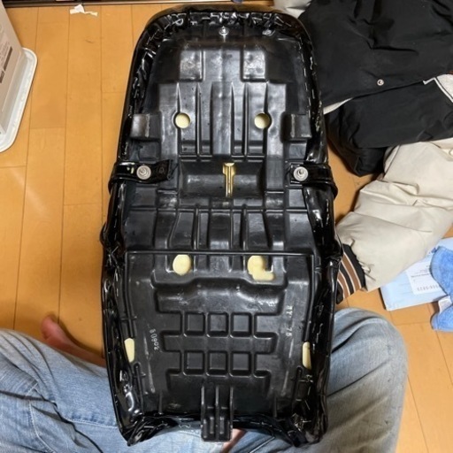 cb400sf nc31 三段シート NC31 白エナ 三段シート 補強入り60cm