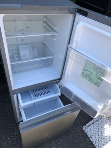 NO 131❗️福岡市内配送無料 2021年式 冷蔵庫 ブラッシュシルバー AQR 