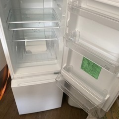 NO 137❗️ 配送可能　2019年式 YAMADASELECT(ヤマダセレクト） YRZF15G1 2ドア冷蔵庫 (156L・右開き) ホワイト