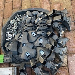 トヨタ純正　標準ルーフ用　ハイエース200系　ルーフキャリア　アルミルーフラック　