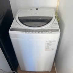 TOSHIBA 全自動洗濯機　AW-69(W) 6kg 2021年