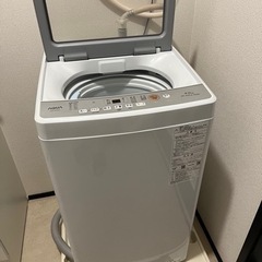 AQUA 全自動洗濯機 AQW-S5P 2024年4月27購入