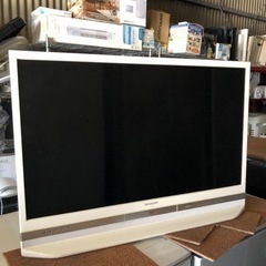 福岡市内配送無料 シャープ 32V型 液晶 テレビ AQUOS LC-32DR9W ハイビジョン ブルーレイレコーダー内蔵