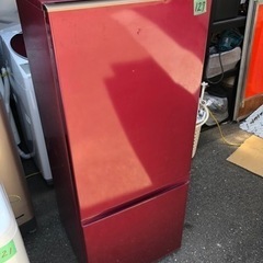 NO 127❗️福岡市内配送設置無料 AQR-BK18G-R 冷蔵庫 レッド [2ドア /右開きタイプ /184L]