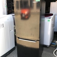 NO 128❗️福岡市内配送無料 ハイセンス 冷蔵庫 幅48cm 150L パール 