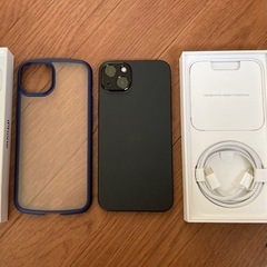 iPhone 15 Plus 128GB バッテリー100% Black 黒　アイフォン　スマートフォン 